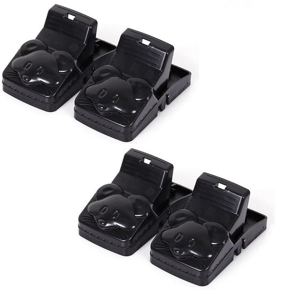 HASTHIP® 4Pcs Rat Traps House Garden Patio HASTHIP® 4Pcs Rat Traps House Garden Patio